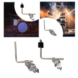 Maxbell Drum Extension Clamp Percussion Accessories Extended Cowbell Stand for Parts