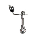 Maxbell Cymbal Attachment Clamp Mounting Clamp Metal Drum Kits Extension Stand Clamp