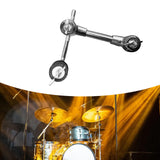 Maxbell Cymbal Attachment Clamp Mounting Clamp Metal Drum Kits Extension Stand Clamp