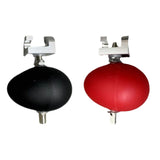 Maxbell Bass Drum Pedal Beater Head Assembly Drum Beater Kick Drum Foot Pedal Beater Red