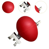 Maxbell Bass Drum Pedal Beater Head Assembly Drum Beater Kick Drum Foot Pedal Beater Red