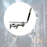 Maxbell Drum Extension Clamp Metal Adjustable Universal Drum Accessories Cymbal Arm