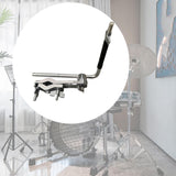 Maxbell Drum Extension Clamp Metal Adjustable Universal Drum Accessories Cymbal Arm
