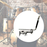 Maxbell Drum Extension Clamp Metal Adjustable Universal Drum Accessories Cymbal Arm