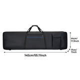 Maxbell Electric Piano Case 88Key Keyboard Case for Performance Music Studio Concert Large