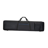 Maxbell Electric Piano Case 88Key Keyboard Case for Performance Music Studio Concert Small