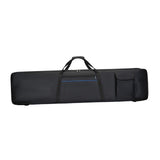 Maxbell Electric Piano Case 88Key Keyboard Case for Performance Music Studio Concert Small