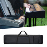 Maxbell Electric Piano Case 88Key Keyboard Case for Performance Music Studio Concert Small