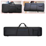 Maxbell Electric Piano Case 88Key Keyboard Case for Performance Music Studio Concert Small
