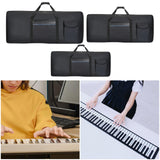 Maxbell 61 Key Keyboard Case Padded Electronic Piano Cover Case for Performance Tour Large