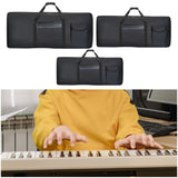 Maxbell 61 Key Keyboard Case Padded Electronic Piano Cover Case for Performance Tour Large
