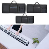 Maxbell 61 Key Keyboard Case Padded Electronic Piano Cover Case for Performance Tour Large