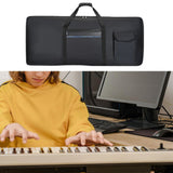 Maxbell 61 Key Keyboard Case Padded Electronic Piano Cover Case for Performance Tour Small