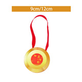 Maxbell Kids Small Gong Kids Gong Lion Dance Gong for Home Party Holiday Celebration 9cm