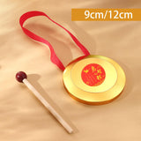 Maxbell Kids Small Gong Kids Gong Lion Dance Gong for Home Party Holiday Celebration 9cm