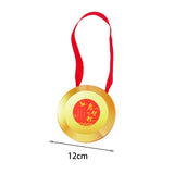 Maxbell Kids Small Gong Kids Gong Lion Dance Gong for Home Party Holiday Celebration 12cm