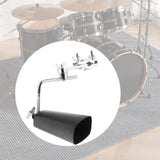 Maxbell Cowbell Clamp Adjustment Noise Maker Cowbell Instrument Percussion Accessory 5inch
