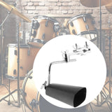 Maxbell Cowbell Clamp Adjustment Noise Maker Cowbell Instrument Percussion Accessory 6inch