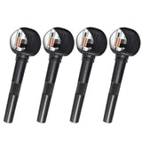 Maxbell 4 Pieces Generic Violin Fiddle Tuning Pegs Set Sturdy Violin String Adjuster