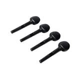 Maxbell 4 Pieces Generic Violin Fiddle Tuning Pegs Set Sturdy Violin String Adjuster