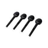 Maxbell 4 Pieces Generic Violin Fiddle Tuning Pegs Set Sturdy Violin String Adjuster