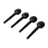 Maxbell 4 Pieces Generic Violin Fiddle Tuning Pegs Set Sturdy Violin String Adjuster