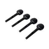 Maxbell 4 Pieces Generic Violin Fiddle Tuning Pegs Set Sturdy Violin String Adjuster