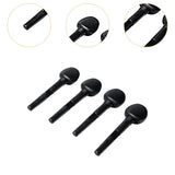 Maxbell 4 Pieces Generic Violin Fiddle Tuning Pegs Set Sturdy Violin String Adjuster