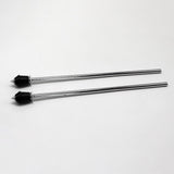 Maxbell 2Pcs Kick Drum Legs Metal Bass Drum Legs for Percussion Instruments Drum Kit