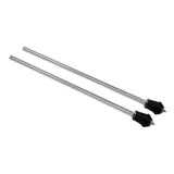 Maxbell 2Pcs Kick Drum Legs Metal Bass Drum Legs for Percussion Instruments Drum Kit
