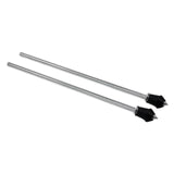 Maxbell 2Pcs Kick Drum Legs Metal Bass Drum Legs for Percussion Instruments Drum Kit