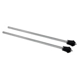 Maxbell 2Pcs Kick Drum Legs Metal Bass Drum Legs for Percussion Instruments Drum Kit