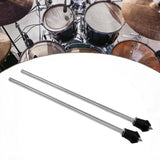 Maxbell 2Pcs Kick Drum Legs Metal Bass Drum Legs for Percussion Instruments Drum Kit