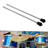 Maxbell 2Pcs Kick Drum Legs Metal Bass Drum Legs for Percussion Instruments Drum Kit