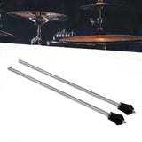 Maxbell 2Pcs Kick Drum Legs Metal Bass Drum Legs for Percussion Instruments Drum Kit