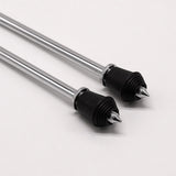 Maxbell 2Pcs Kick Drum Legs Metal Bass Drum Legs for Percussion Instruments Drum Kit