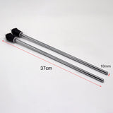 Maxbell 2Pcs Kick Drum Legs Metal Bass Drum Legs for Percussion Instruments Drum Kit