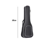 Maxbell Ukulele Bag Adjustable Shoulder Straps Carry Case for Travel Outdoor Camping 26in