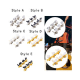 Maxbell Guitar String Tuning Pegs Classical Guitar Machine Heads for Acoustic Guitar Style A