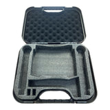 Maxbell Microphone Case Portable Foam Case Mic Suitcase Stage Microphone Storage Box