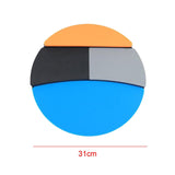 Maxbell Silent Drum Pad Portable Silicone Percussion Instruments Accessories 12 inch