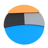 Maxbell Silent Drum Pad Portable Silicone Percussion Instruments Accessories 12 inch