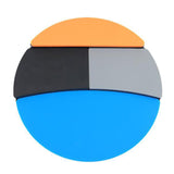 Maxbell Silent Drum Pad Portable Silicone Percussion Instruments Accessories 12 inch