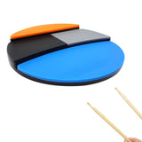 Maxbell Silent Drum Pad Portable Silicone Percussion Instruments Accessories 12 inch