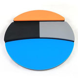 Maxbell Silent Drum Pad Portable Silicone Percussion Instruments Accessories 12 inch
