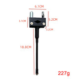 Maxbell Drum Mic Mount Clamp Percussion Instrument Accessories Drum Microphone Clamp