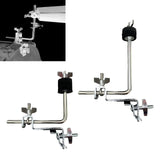 Maxbell Cymbal Arm Adjustable Drum Stand Clamp for Drum Cymbal Percussion Instrument short