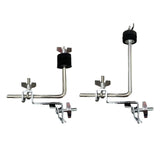 Maxbell Cymbal Arm Adjustable Drum Stand Clamp for Drum Cymbal Percussion Instrument short
