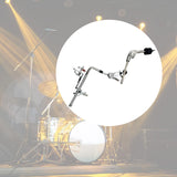 Maxbell Cymbal Stand Clamp Drum Hardware Metal Cymbal Extension Mount Clamp Fittings