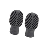 Maxbell 2x Drumstick Dampeners Portable Mute Replacement Drum Practice Tips for Drum Gray